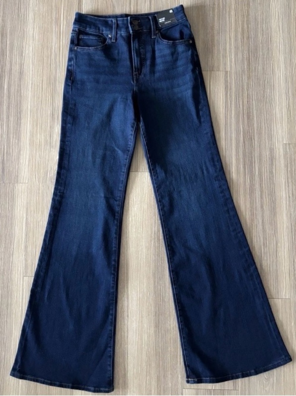 Express NWT Dark Blue Flare Jeans size 4